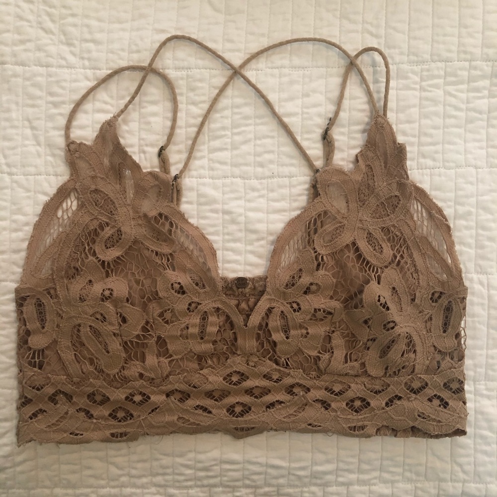 Free People Adella Lace Bralette